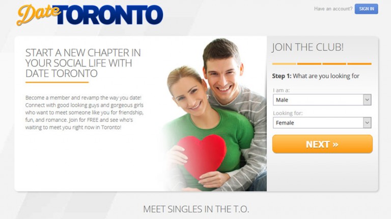 Top dating sites in toronto