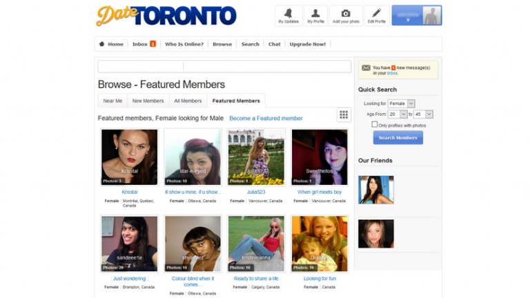 Top dating sites in toronto